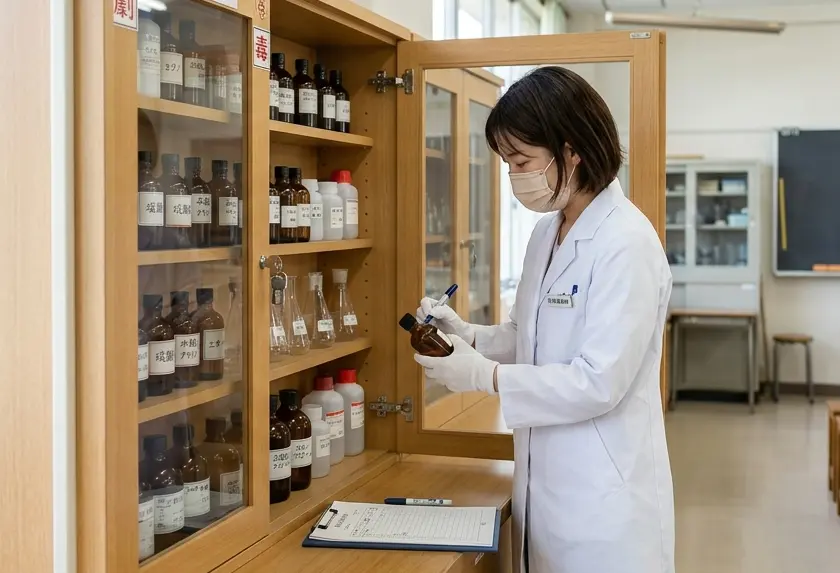 学校薬剤師の活動の様子